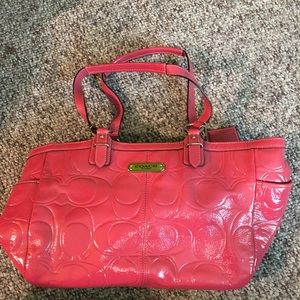 Pink Coach Purse
